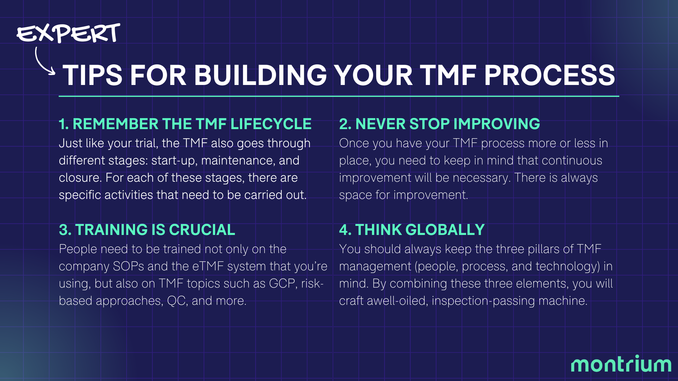 The Proven Formula for Building an ExpertApproved TMF Process